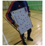 Tablica taktyczna do piłki nożnej 60 x 45 z magnesami