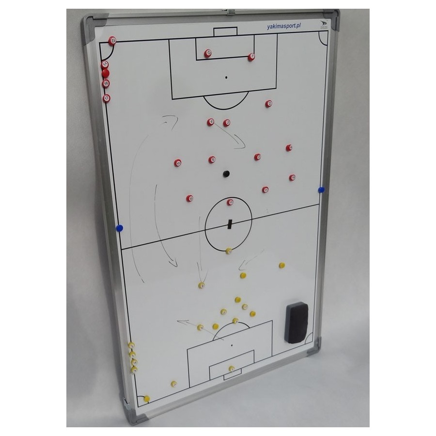 Tablica taktyczna do piłki nożnej 90 x 60