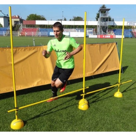 Płotek z regulowaną wysokością - zestaw z podstawką