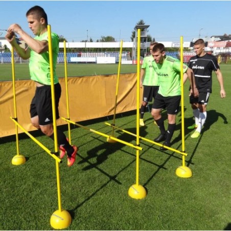 Płotek z regulowaną wysokością - zestaw z podstawką