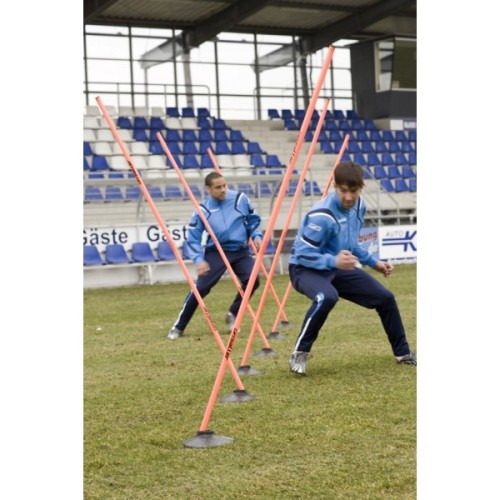 TYCZKI DO SLALOMU UKOŚNE / PROSTE 6 SZT